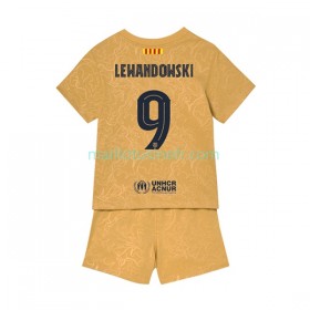 Maillot de Foot FC Barcelone Lewandowski 9 Extérieur 2022-23 - Enfant